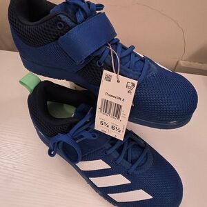 Adidas Kids Powerlift 5 Blue Sneakers